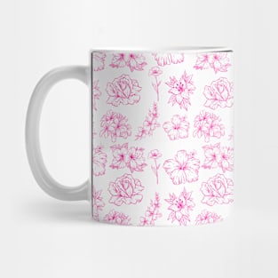 Flower Pattern Mug